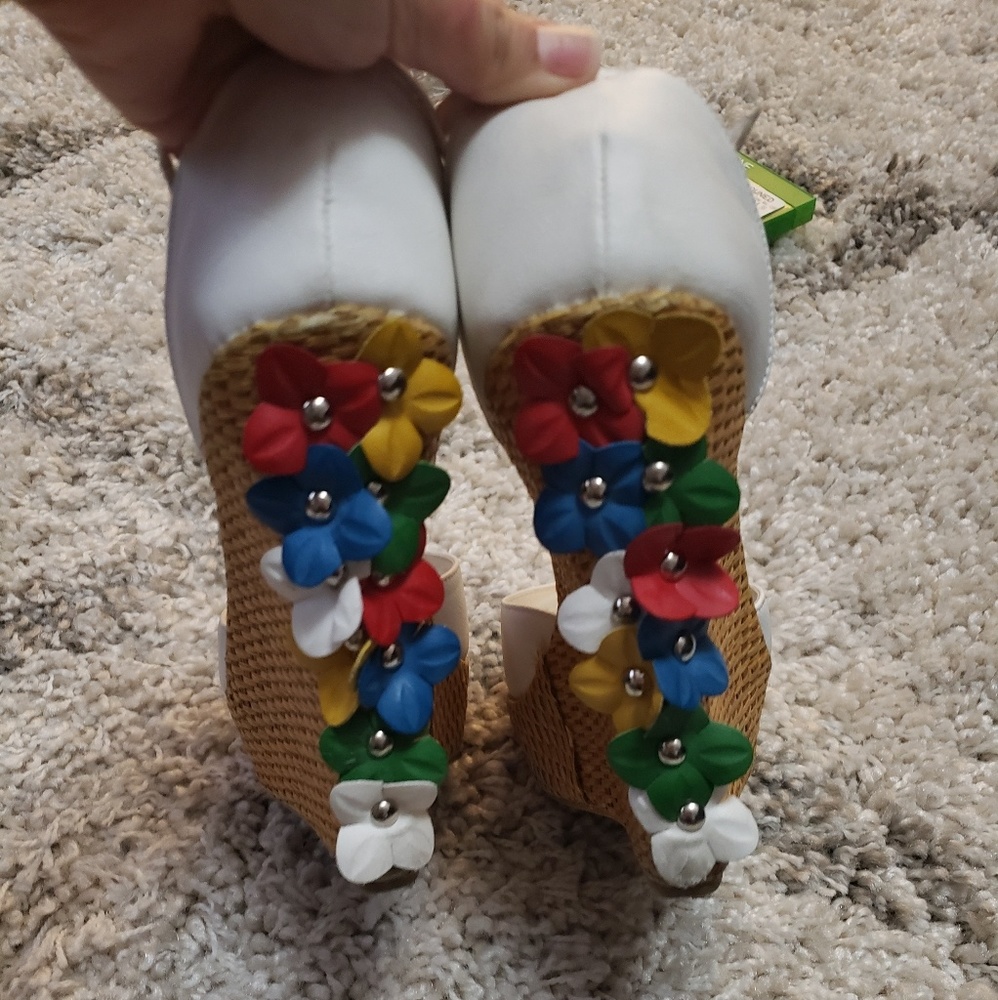 Cute colorful sandals